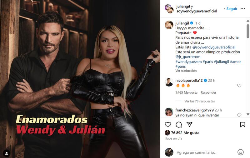 Julián Gil / Wendy Guevara