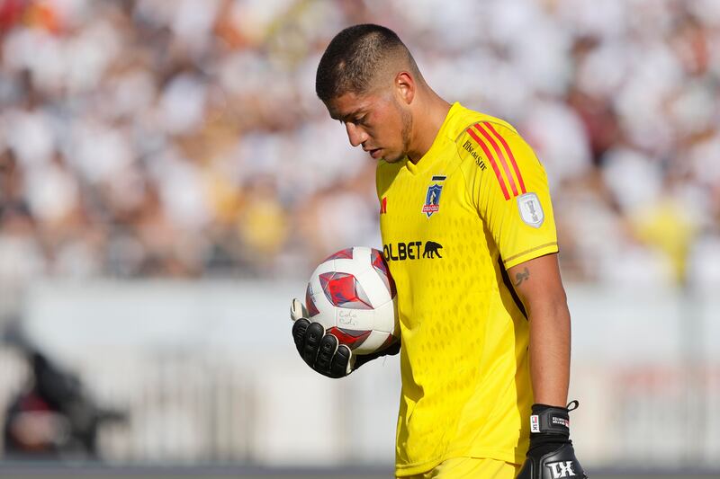 Brayan Cortés, arquero de Colo Colo / Photosport